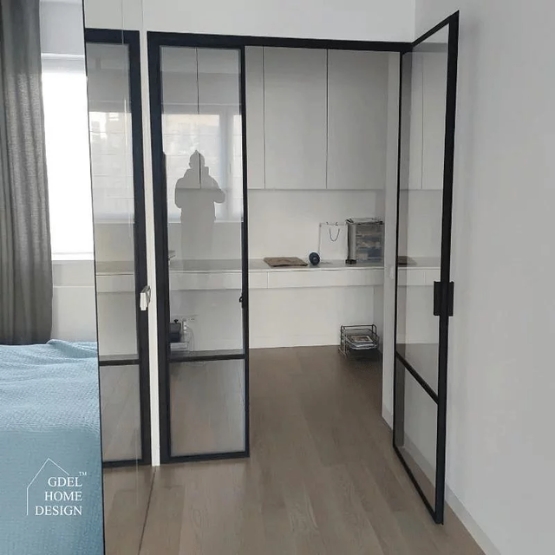 Drzwi loftowe z boczną ścianką GDEL